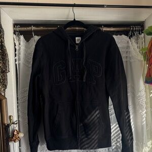 GAP Charcoal Full-Zip Hoodie